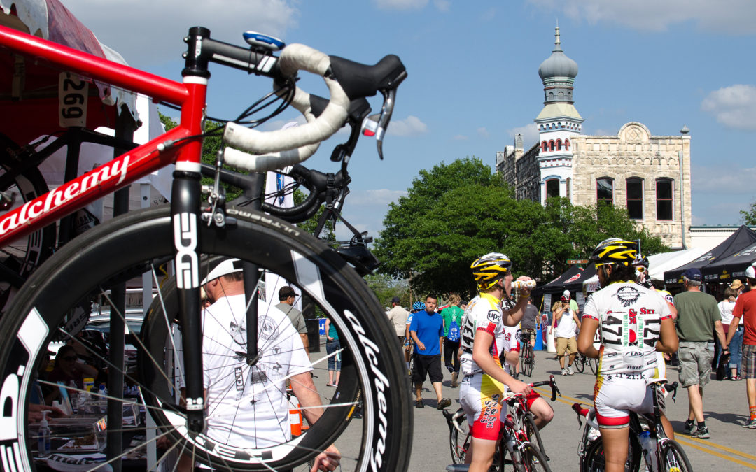 Biking on the Square